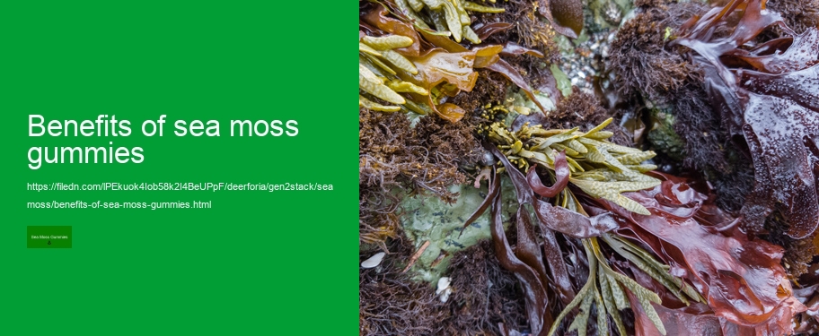 are sea moss gummies good for you